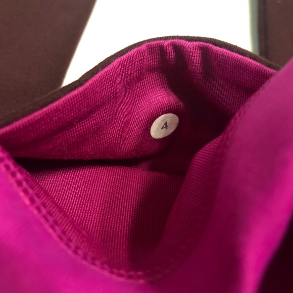Lululemon Maroon Pants 1256 - Picture 5 of 9
